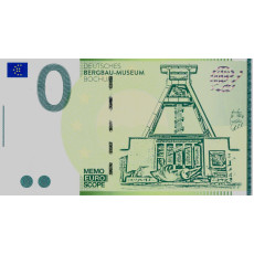 0 Euro biljet Deutsches Bergbau-Museum Bochum